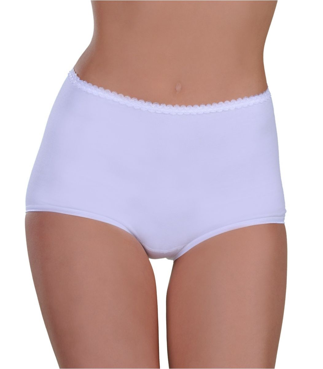 womens underwear, panty, external rubber Color White Size Small
