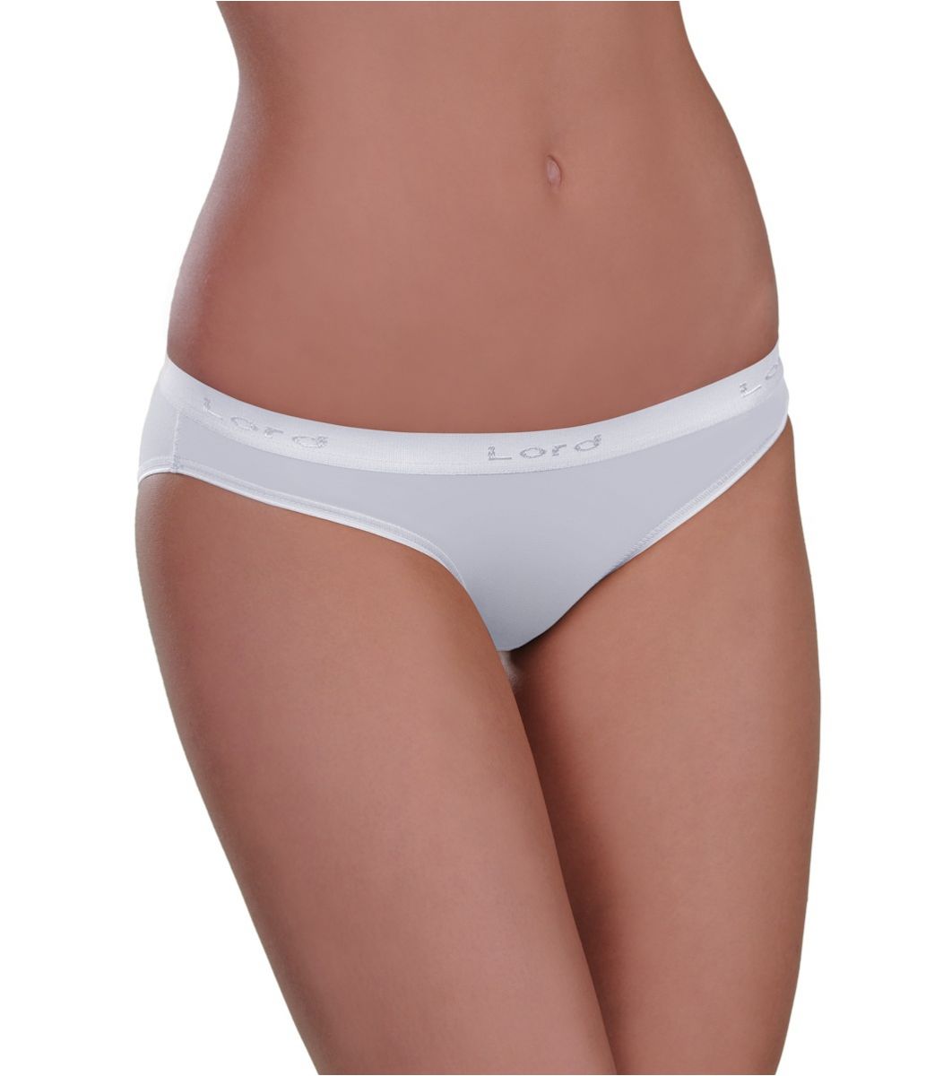 women underwear, panty low waist, wide rubber, cotton Color White Size Small