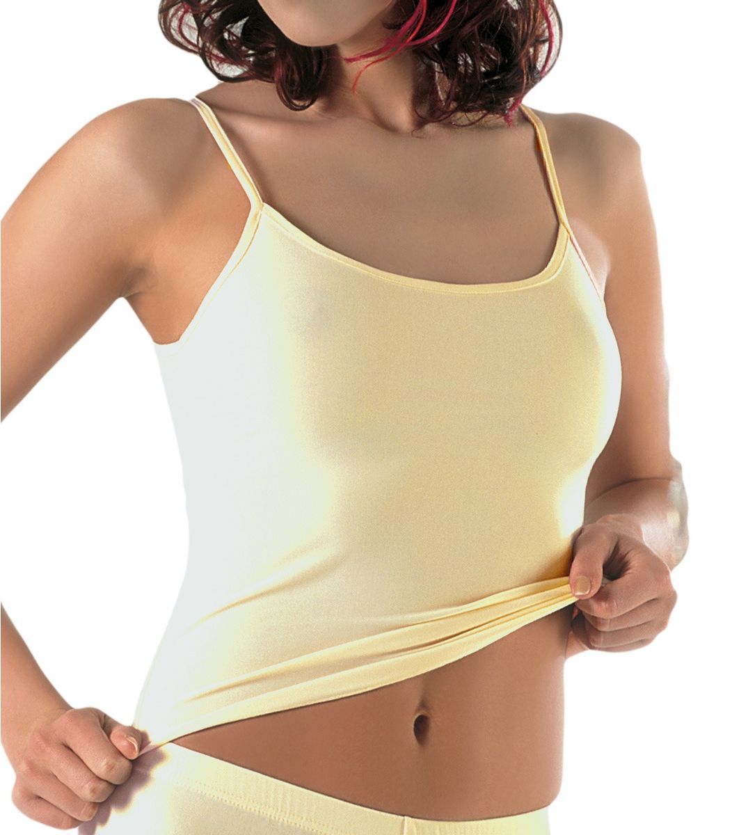 women underwear, camisole, microfibre offer Size Small Color cream