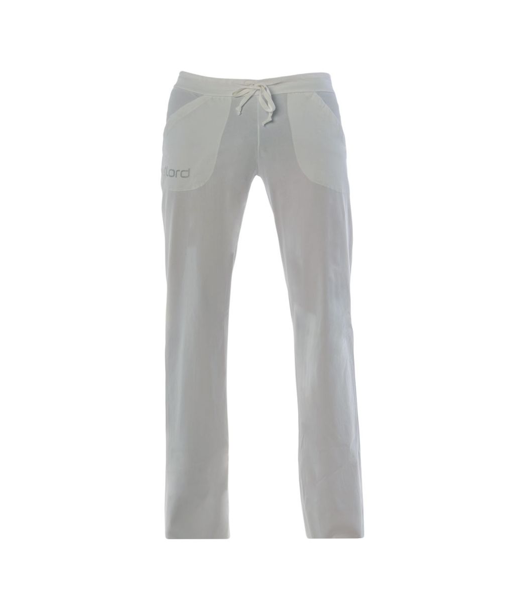 Women athletic pants, elastic Color White Size Small