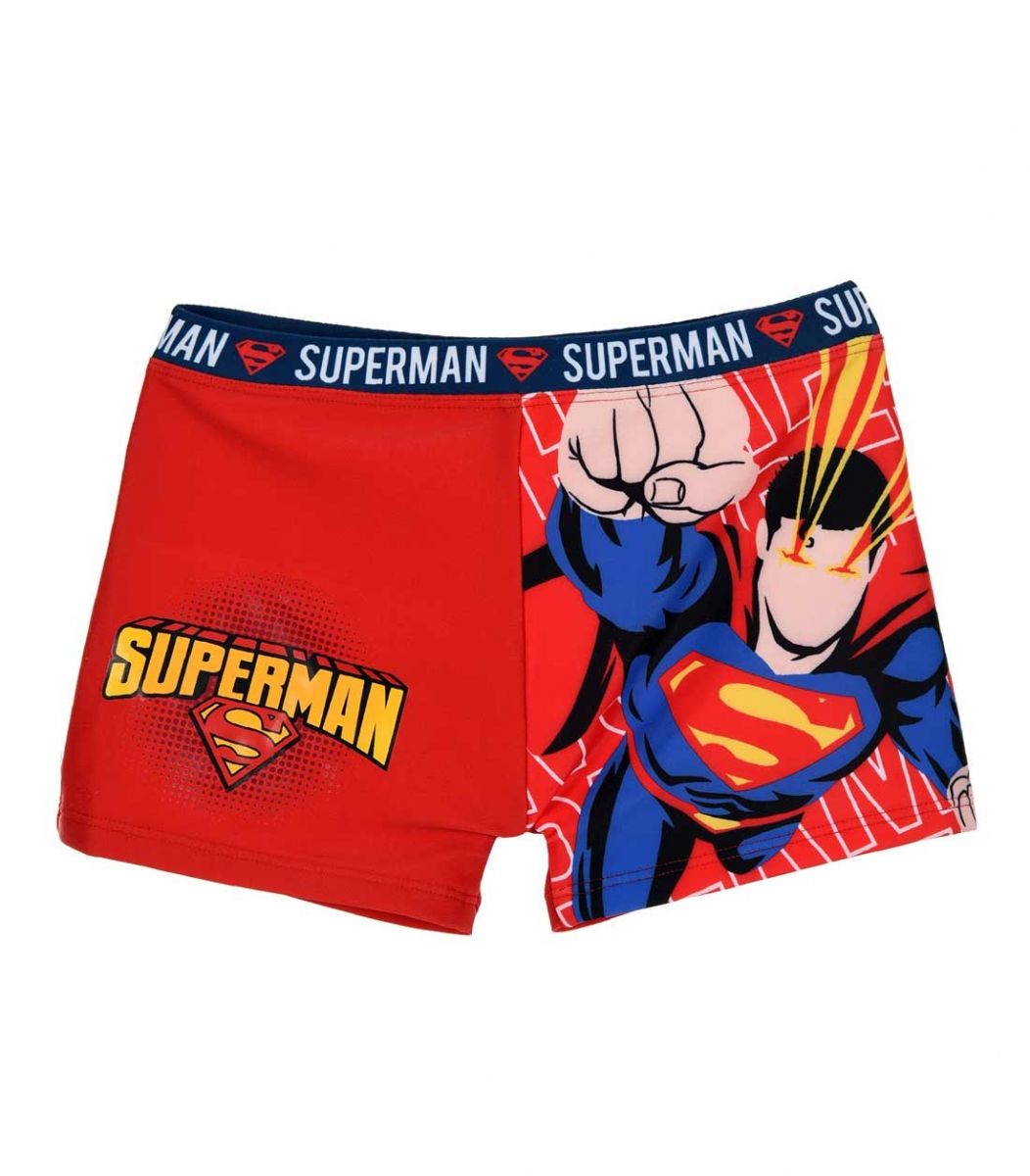 Children swimwear, Superman Color Red Size 4yrs old